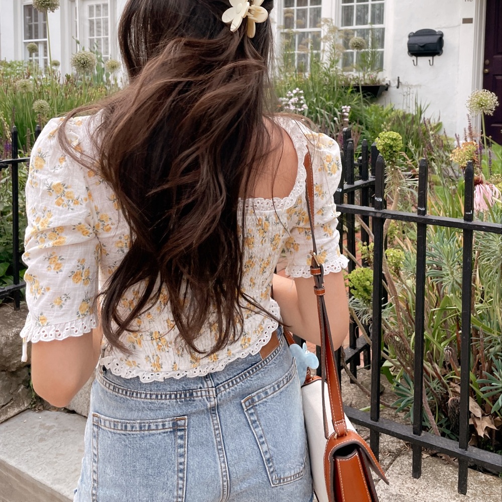 ASTR floral top - Picture 8 of 8